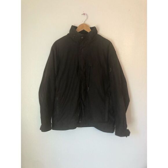 Michael Kors Wool Blend Insulated Casual Brown Jacket Large - Picture 1 of 15